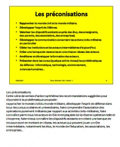 Préconisations et commentaires - 08